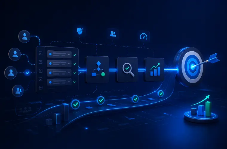 Connected modules and automation pipeline for custom software integrations